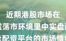 近期港股市场在当前震荡市环境里中实盘配资平台的市场情绪深度分